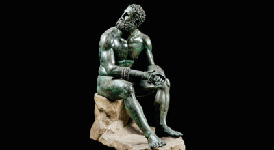 La imagen del triunfador en el arte griego: moneda, escultura y cerámica.